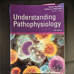 Understanding Pathophysiology Textbook - Purple Cover